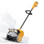 Cordless Snow Shovel Compatible with DeWalt 20V MAX Battery(NO Battery) 12" Electric Snow Blower for Driveway Max 16FT Throw Distance, 7" Clear Depth with Front Handle for Deck, Patio, Bare