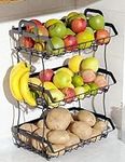 OKZEST 3-Tier Fruit Basket for Kitc