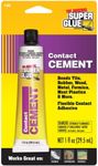 Super Glue - Contact Cement - 1oz Tube - (Pack of 12)