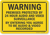 SmartSign 7 x 10 inch “Warning - Pr