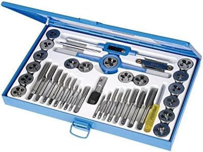 Silverline 186811 Coffret expert tarauds + filières 40 pièces