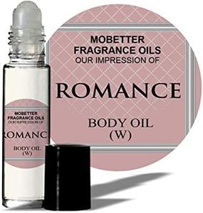 MOBETTER FRAGRANCE OILS' Impression of Romance (W) Women Perfume Body Oil, Floral Fruity fragrance for women, Long Lasting, Travel Size