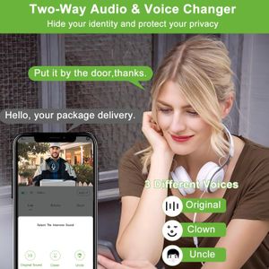 Wireless 1080P Video Doorbell Camera – HD Smart Home Security