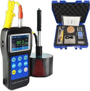 RASNDTV Portable Brinell Hardness Tester NDT230, Color Screen Hardness Tester can Conduct high-Precision Testing of All Metal Materials