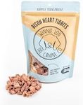 Winnie Lou Freeze Dried Bison Heart Tidbits - Single Ingredient, Human-Grade, No Artificial Flavors or Fillers, Perfect for Training, 1 Pack