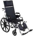 Drive Medical Viper Plus Gt Full Reclining Wheelchair, Desk Arms, 16-inch Seat Width, 1 Each 1 count
