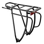 Racktime Shine Evo System Luggage Rack, Black, 45 x 25 x 20 cm