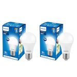 PHILIPS Base E27 9-Watt LED Bulb (Cool Day Light, Pack of 2)