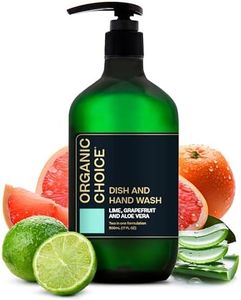 Organic Choice Dish & Hand Wash Lime, Grapefruit & Aloe Vera 500mL