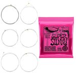 Strings for Ernie Ball, Guitar Strings, Electric Guitar Strings, Guitar Strings Electric and Regular Slinky Electric Guitar Strings 6 Strings Kit Rust-Proof Eagle Wire - 9-42 Gauge