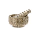 Classic Fossilstone Pestle & Mortar