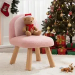 DAYAOUTDOOR Toddler Chair Comfy, Kid Chairs, Toddler Armchairs with Wooden Legs, Kid Sofa Ages 1-4, Kids Furniture, Preschool Chairs for Playroom, Bedroom & Kindergarten, Pink