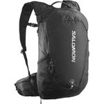 Salomon Trailblazer 20 Unisex Hiking Rucksack, Versatility, Easy to use, Comfort and lightweight, Black, Black