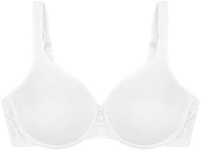 Triumph Women's Comfort Minimizer W Everyday Bra, White, Size 38C