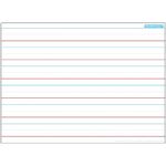 Smart Poly® Single Sided PosterMat Pals® Space Savers, Handwriting 1", 13" x 9.5"