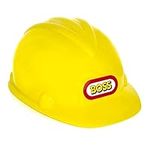 The Glowhouse Yellow Construction Boss Hard Hat Builder Kids Play Fancy Dress