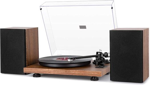 1 BY ONE Bluetooth Turntable – Wireless Vinyl Record Player