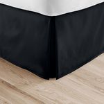 Linen Market Pleated Bed Skirt, Que