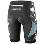 NICEWIN Men’s Cycling Shorts Motorcycle Bike Riding Tights 3D Padded Quick-Dry Half Pants