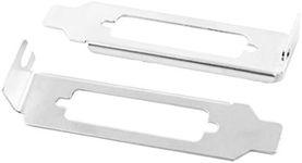 uxcell DB25 LPT Parallel Port Low Profile PCI Bracket Plate Half Size 2 PCS for Mini Case