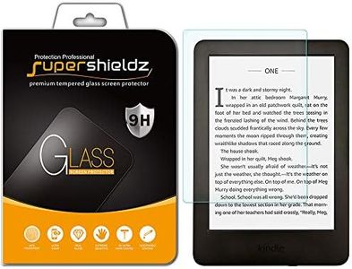 Supershieldz Designed for Kindle (11th/10th Generation, 2022/2019), Kindle E-Reader (8th Generation) and Kindle Paperwhite (7th Generation) 6-inch Tempered Glass Screen Protector