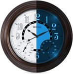 Geevon Illuminated Outdoor Clocks W