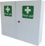 Safety First Aid Group Metal Cabinet, Empty - 60 x 50 x 12.5 cm