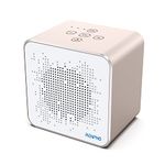 White Noise Machine, RENPHO Sound Machine for Sleeping Baby/Adult with 36 Soothing Natural Sounds, Timer&Memory Functions, Privacy Noise Cancelling for Office, Portable for Nursery Home Travel