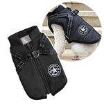 Oncpcare Dog Clothes for Small Dogs, Winter Warm Dog Coat Jacket Vest, Pet Coat Harness for Cats Puppy Small Dogs