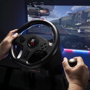 Subsonic Superdrive GS850-X Racing Wheel – PC, Xbox, PlayStation Compatible