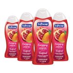 Softsoap Moisturizing Body Wash, Pomegranate and Mango, 591 mL (Pack of 4)