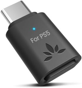 Avantree C81-Gaming (2024 Nouveau) - Adaptateur Dongle USB-C Bluetooth 5.3 pour PS5 et Consoles de Jeu avec Faible Latence et aptX-Adaptive, Clé émetteur Audio sans Fil pour Casques et Écouteurs