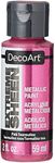 DecoArt Americana Extreme Sheen Jar of Paint, Acrylic, Pink Tourmaline, 59 ml