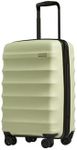 ANTLER - Juno Hard Shell Cabin Suitcase, 56x35x20.5cm 42L, Lightweight & Expandable, 4 Spinner Wheels - Adjustable Handle, Carry On Luggage Approved by easyjet & British Airways, TSA Lock - Pale Green