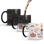 YuBingo My Self-Love Mug - Emotional Wellness, Daily Inspiration, Cute Coffee Cup (Colour Changing Magic Coffee Mug, Tea Cup, 310ML)