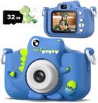 Dwfit Upgrade Dinosaur Kids Camera,