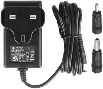 AC to DC 15V 1A Power Supply Adapter, Plug 5.5mm x 2.1mm