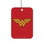 MC SID Razz- DC Comics - Wonder Woman Luggage Bag Tag for Baggage Suitcases- Official Licensed by Warner Bros, USA