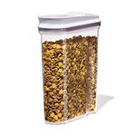 OXO Good Grips Pet Food Dispenser - 4.5 Qt/4.25 L |Ideal for up to 4lbs of Dog Food or 3.5lbs of Cat Food | Airtight Dog and Cat Food Storage Container | BPA Free