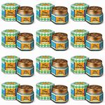 Tiger Balm White Ointment | 21ml each | Pack of 12 | Ayurvedic Pain Relief Balm | for Fast Effective Relief from Headache, Stuffy Nose, Nasal Congestion | Combo Pack