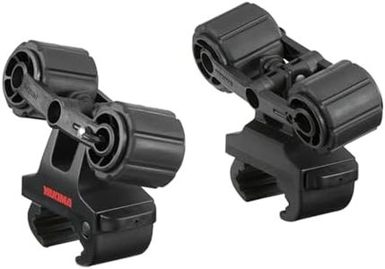 YAKIMA HandRoll Rooftop Mounted Kayak Rack for Vehicles with Heavy Duty Strap, Bow, and Stern Tie Down, Tool Free Installation, Set of 2 Kayak Rollers