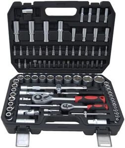 Ultimate Sockets Set Comprehensive Hand Tool Set Perfect for Home Essentials College Dorm Car Emergency Kit Ideal Apartment Essentials & Men’s Tools Gift