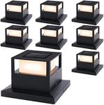 Viewsun 8 Pack Solar Post Cap Light