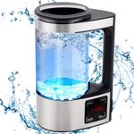 1800PPB Hydrogen Rich Water Machine 2L Hydrogen Water Generator with SPE and PEM Technology, Unlimited Water Quality, Heating Temperature up to 45℃ for Home Office