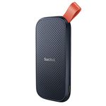 SanDisk 480GB Portable SSD, 520MB/s R, USB 3.2 Gen 2, Rugged SSD with upto 2 meter drop protection, Type-C to Type-A cable, PC & Mac compatible, 3 Y Warranty, External SSD (SDSSDE30-480G-G25)