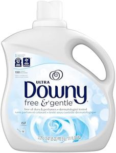 Downy Ultra Liquid Fabric Conditioner (Fabric Softener), Free & Gentle, 150 Loads 111 fl oz