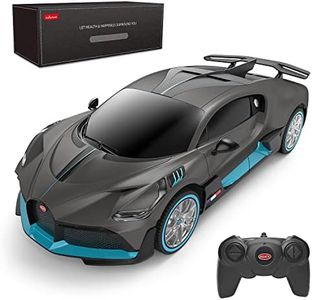 Bugatti RC Car RASTAR 1:24 Bugatti Divo Remote Control Car Bugatti Toy Model Car for Boys Kids Adults