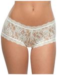 Hanky Panky Women's Maternity Signature Lace Boyshort, Ivory, Small