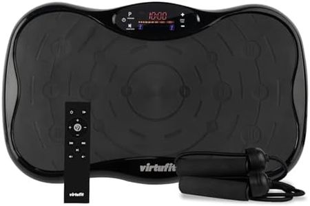 VirtuFit Plaque vibrante Fitness - Fitness Powerplate - 10 programmes d'entraînement - 99 vitesses - Appareil d'entraînement de condition physique