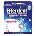 Efferdent Anti-Bacterial Denture Cleanser Tablets, 40 Count
